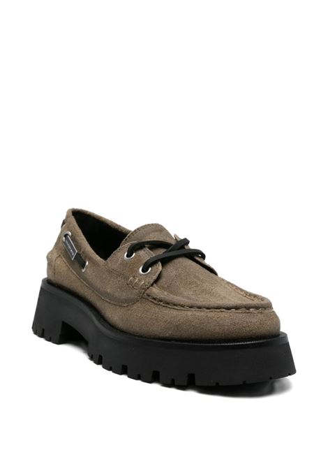 Brown Carson platform boat shoes Alexander wang - women ALEXANDER WANG | 30325F004105